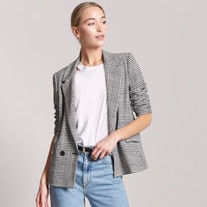 Plaid Blazer